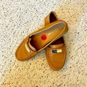 Coach leather loafers